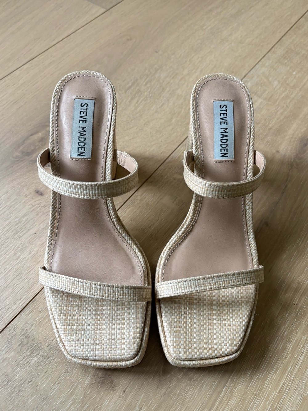 Steve Madden Polly Natural Rafia